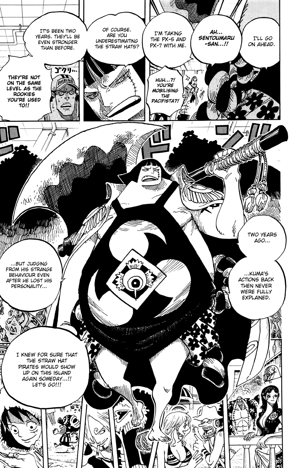 One Piece, Chapter 599 image 14